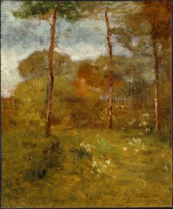 オレンジロード、ターポンスプリングス 作： George Inness